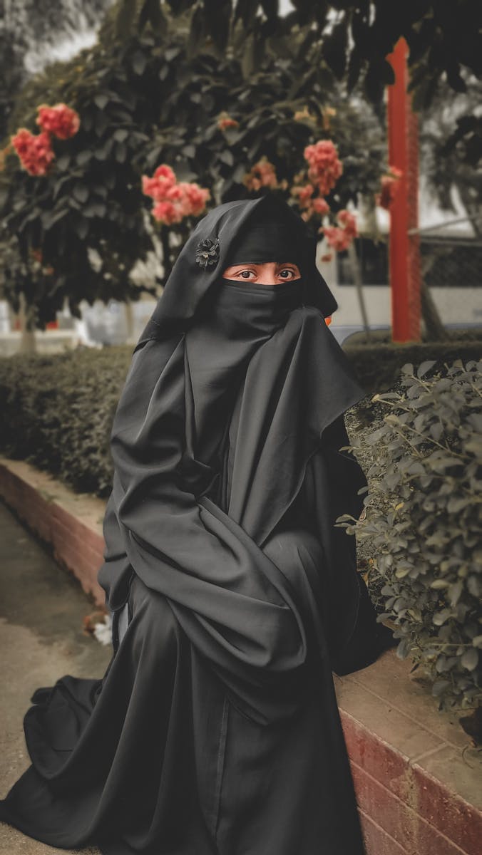 Woman in Burqua